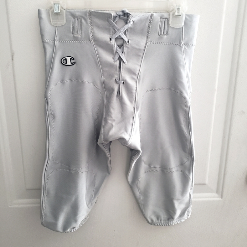 Champion football drawstring pants f307 Boys Small.